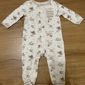 Disney Bambi Neutral Onesie Pajama